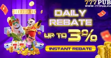 777 Pub Daily rebate up to 3%