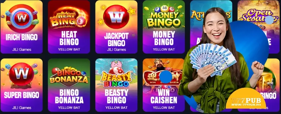 777Pub Bingo - Bet smart and win big!